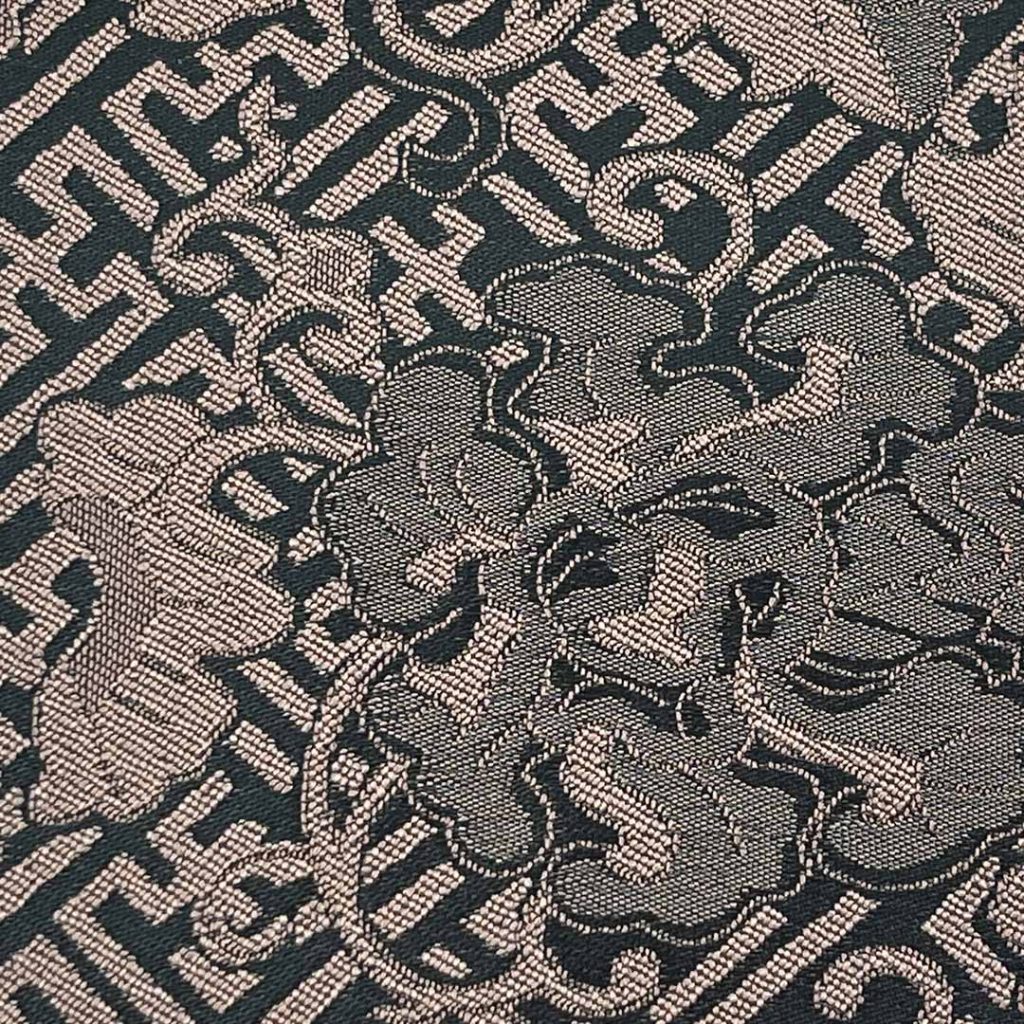 100% Polyester Brocade Ripstop Crisp Hand Feel Fabric Curtain Evening Dress S2183