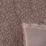 100% Polyester Sherpa Soft Hand Feel Fabric Coat Jacket Hoodie 53242#