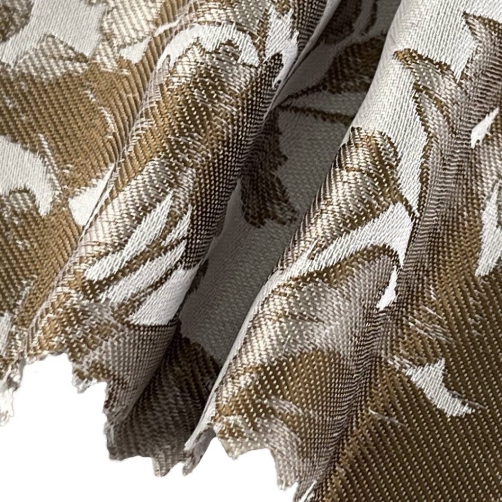 100% Polyester Brocade Crisp Hand Feel Ripstop Fabric Bed Runner Table Runner Curtain SF-3109