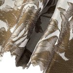 100% Polyester Brocade Crisp Hand Feel Ripstop Fabric Bed Runner Table Runner Curtain SF-3109