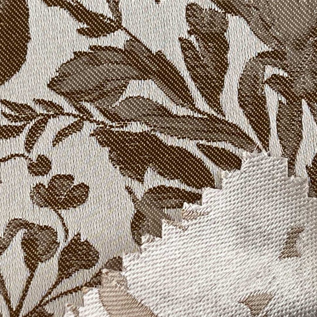 100% Polyester Brocade Crisp Hand Feel Ripstop Fabric Bed Runner Table Runner Curtain SF-3109