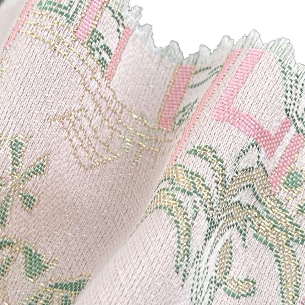 100% Polyester Brocade Ripstop Fabric Curtain Bed Runner SF-3181