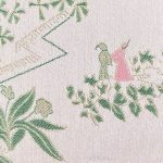 100% Polyester Brocade Ripstop Fabric Curtain Bed Runner SF-3181