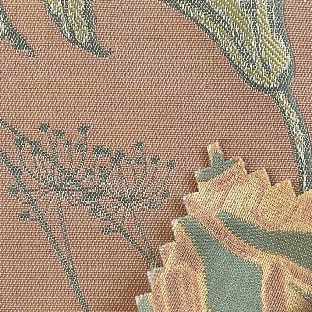 100% Polyester Brocade Crisp Hand Feel Ripstop Fabric Table Runner Curtain SF-3440