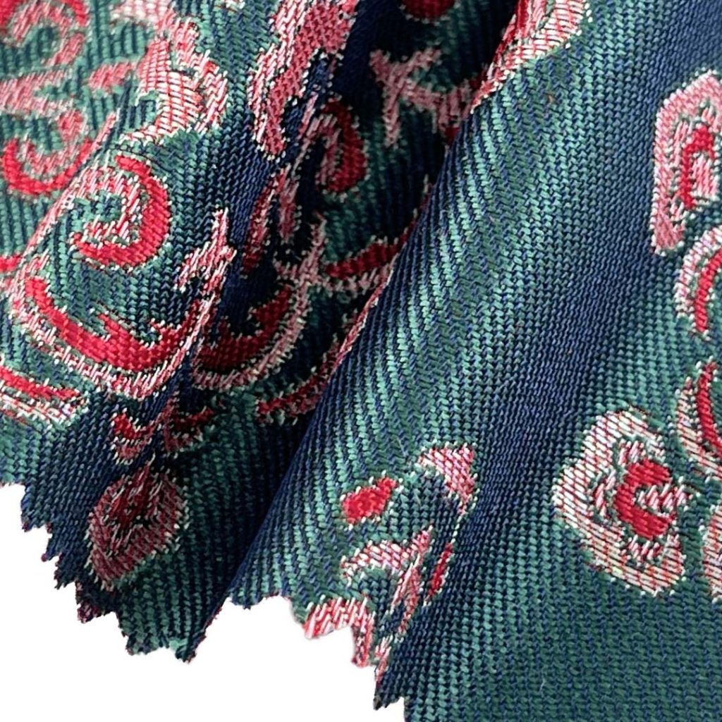 100% Polyester Brocade Crisp Hand Feel Ripstop Fabric Bed Runner Table Runner Evening Gown SF-3578