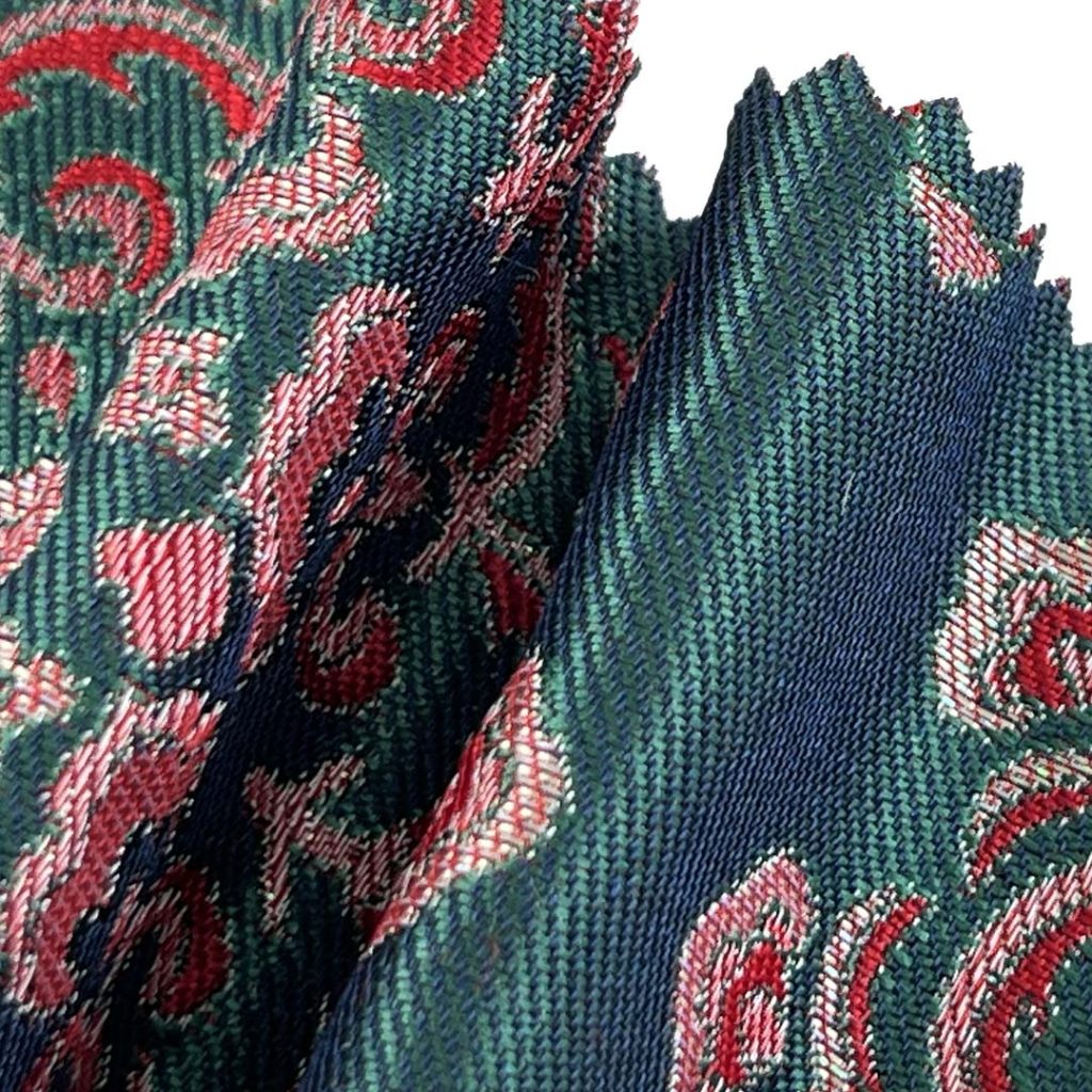 100% Polyester Brocade Crisp Hand Feel Ripstop Fabric Bed Runner Table Runner Evening Gown SF-3578