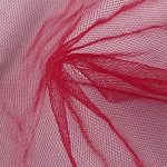 100% Polyester Scrim Breathable Tulle Fabric Evening Dress Costume WL01