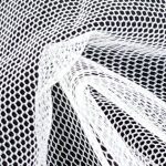 100% Polyester Scrim Breathable Tulle Fabric Evening Dress Skirt WY02