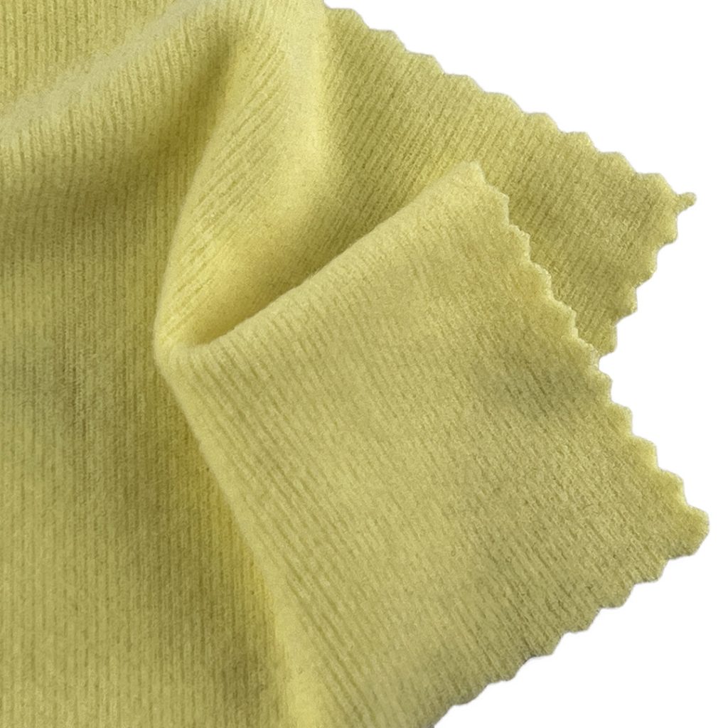 300gsm (10.6 oz) 55% Viscose 40% Polyester 5% Spandex Heat-retaining Soft Hand Feel Fabric Cardigan Dress Sweater X15106#