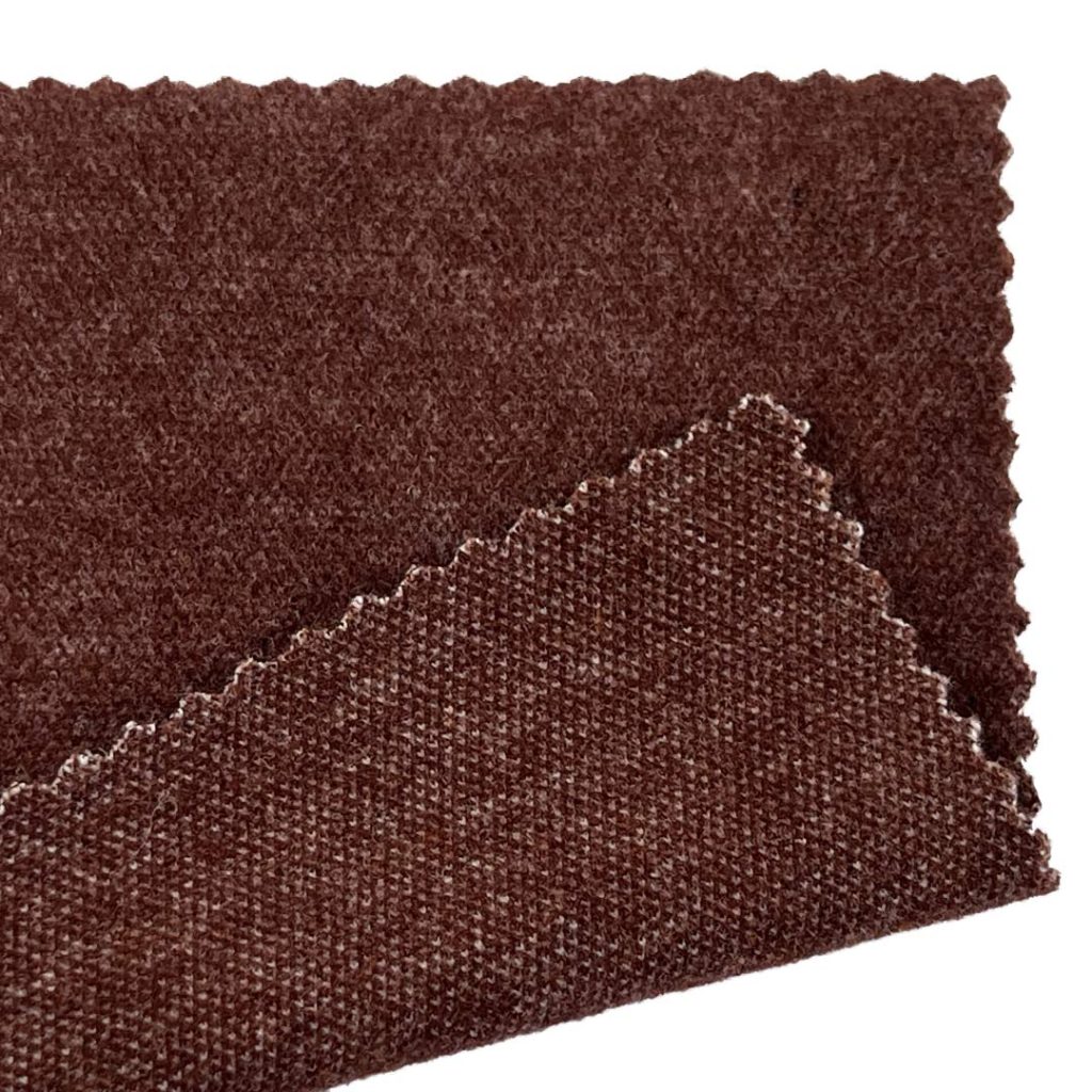 320gsm (11.3 oz) 55% Viscose 40% Polyester 5% Spandex Heat-retaining Soft Hand Feel Fabric Cardigan Pajamas Sweater X26791#