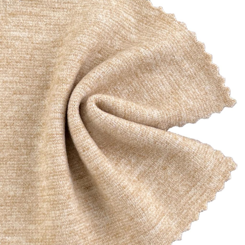 320gsm (11.3 oz) 55% Viscose 40% Polyester 5% Spandex Heat-retaining Soft Hand Feel Fabric Cardigan Dress Sweater X26792#