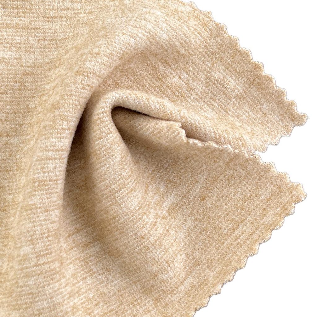 320gsm (11.3 oz) 55% Viscose 40% Polyester 5% Spandex Heat-retaining Soft Hand Feel Fabric Cardigan Dress Sweater X26792#