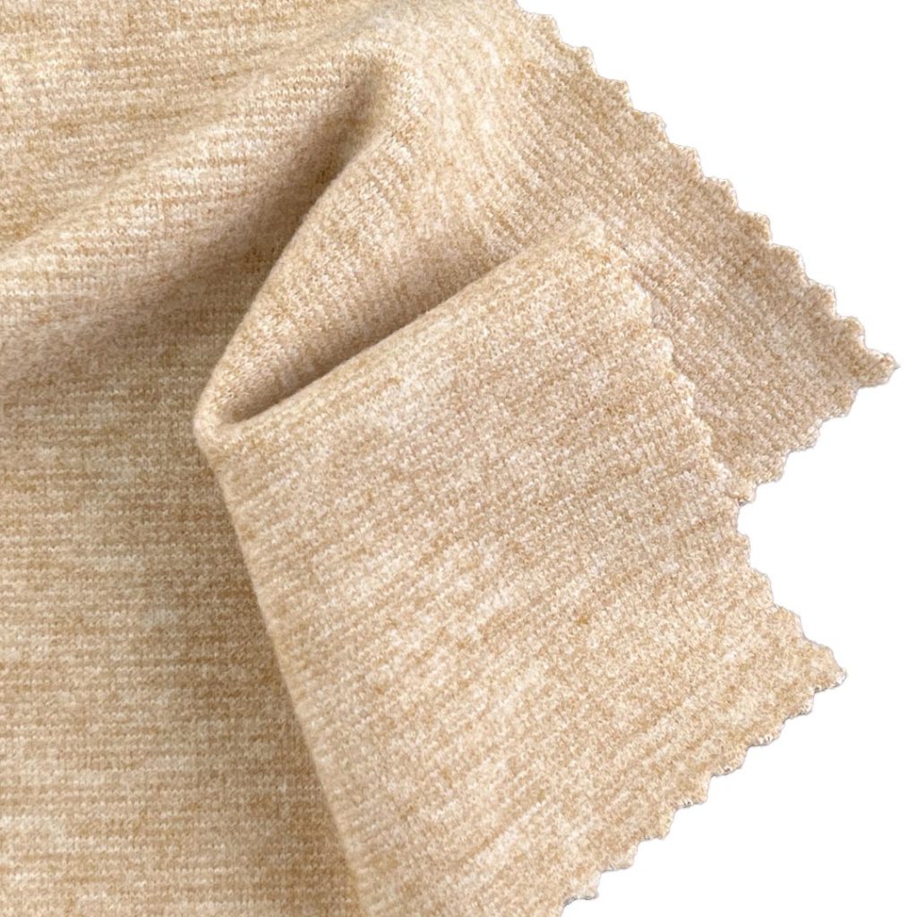 320gsm (11.3 oz) 55% Viscose 40% Polyester 5% Spandex Heat-retaining Soft Hand Feel Fabric Cardigan Dress Sweater X26792#