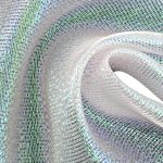 100% Polyester Organdy Glossy Translucent Fabric Evening Dress Costume XHY02