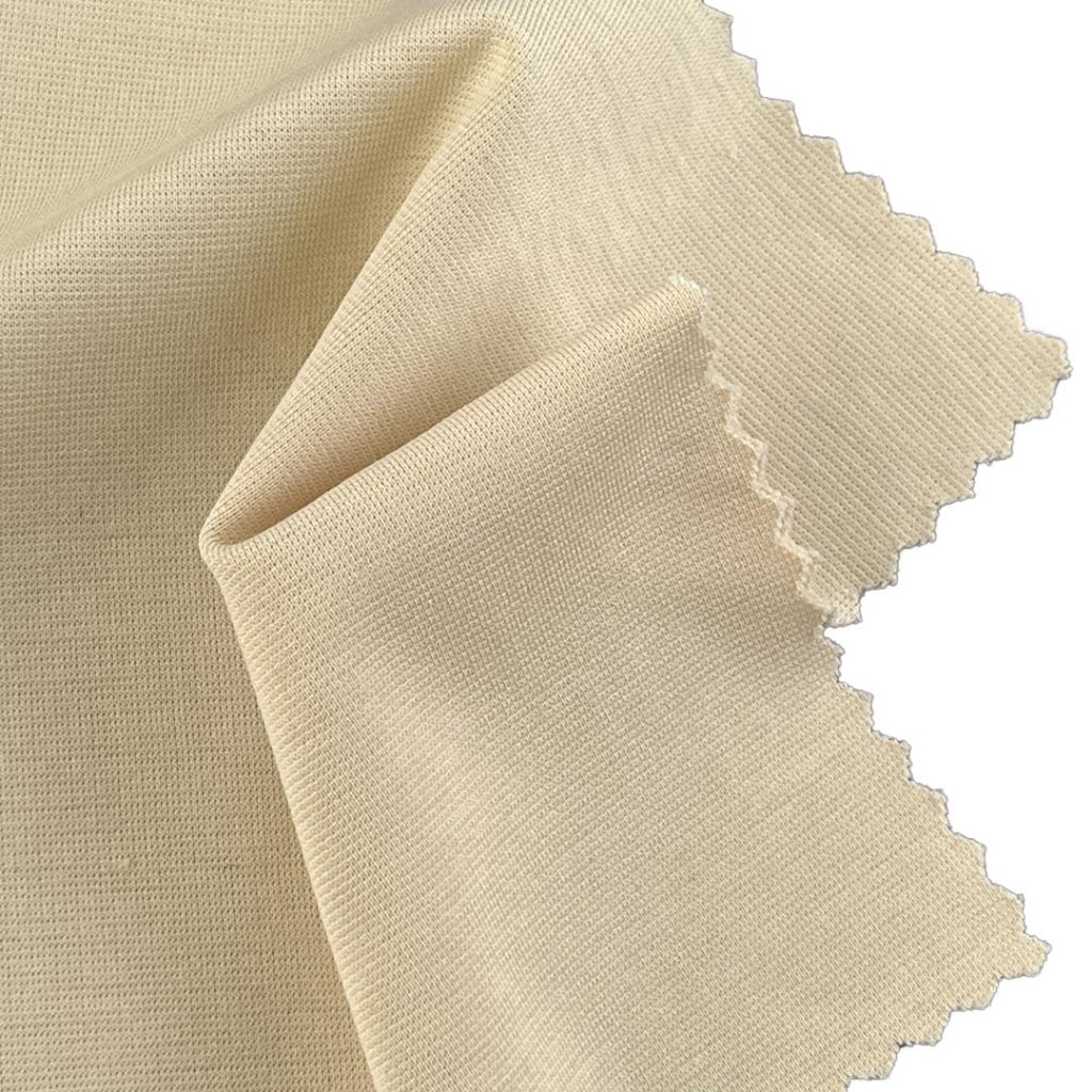 220gsm (7.8 oz) 63% Cotton 33% Polyester 4% Spandex Ponti Roma Smooth Hand Feel Fabric Dress Streetwear Y2214