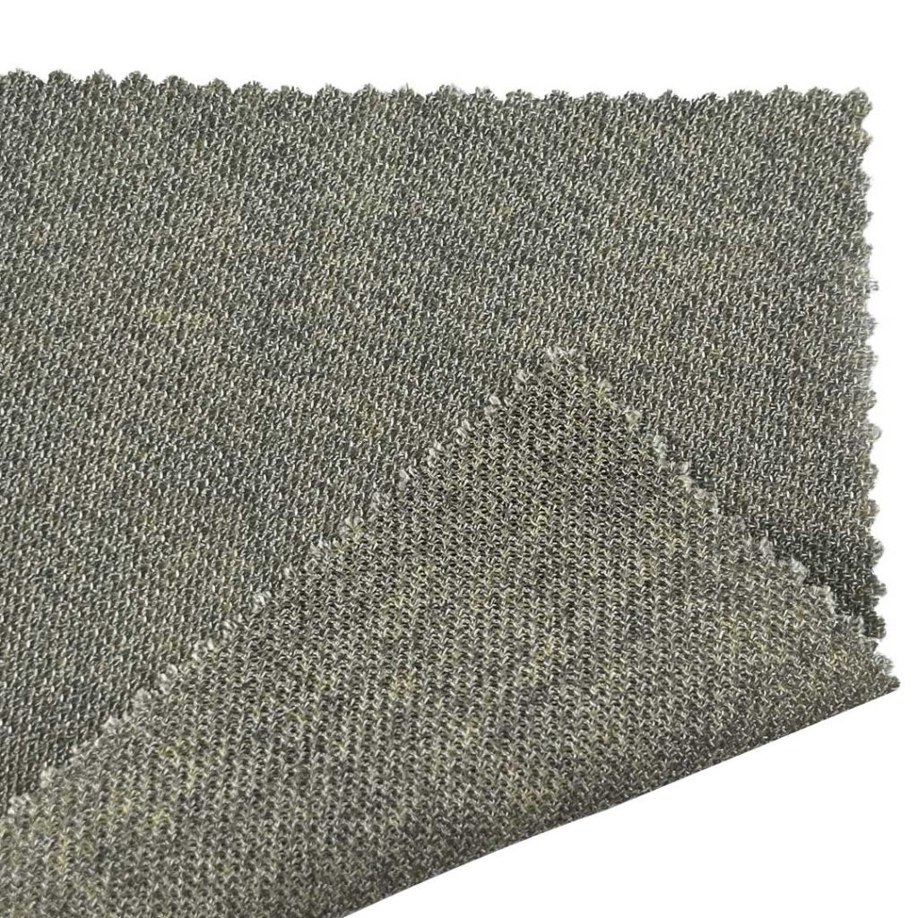 135gsm (4.8 oz) 50% Viscose 50% Polyester Heather Soft Hand Feel Fabric Suit Blazer Y2434#