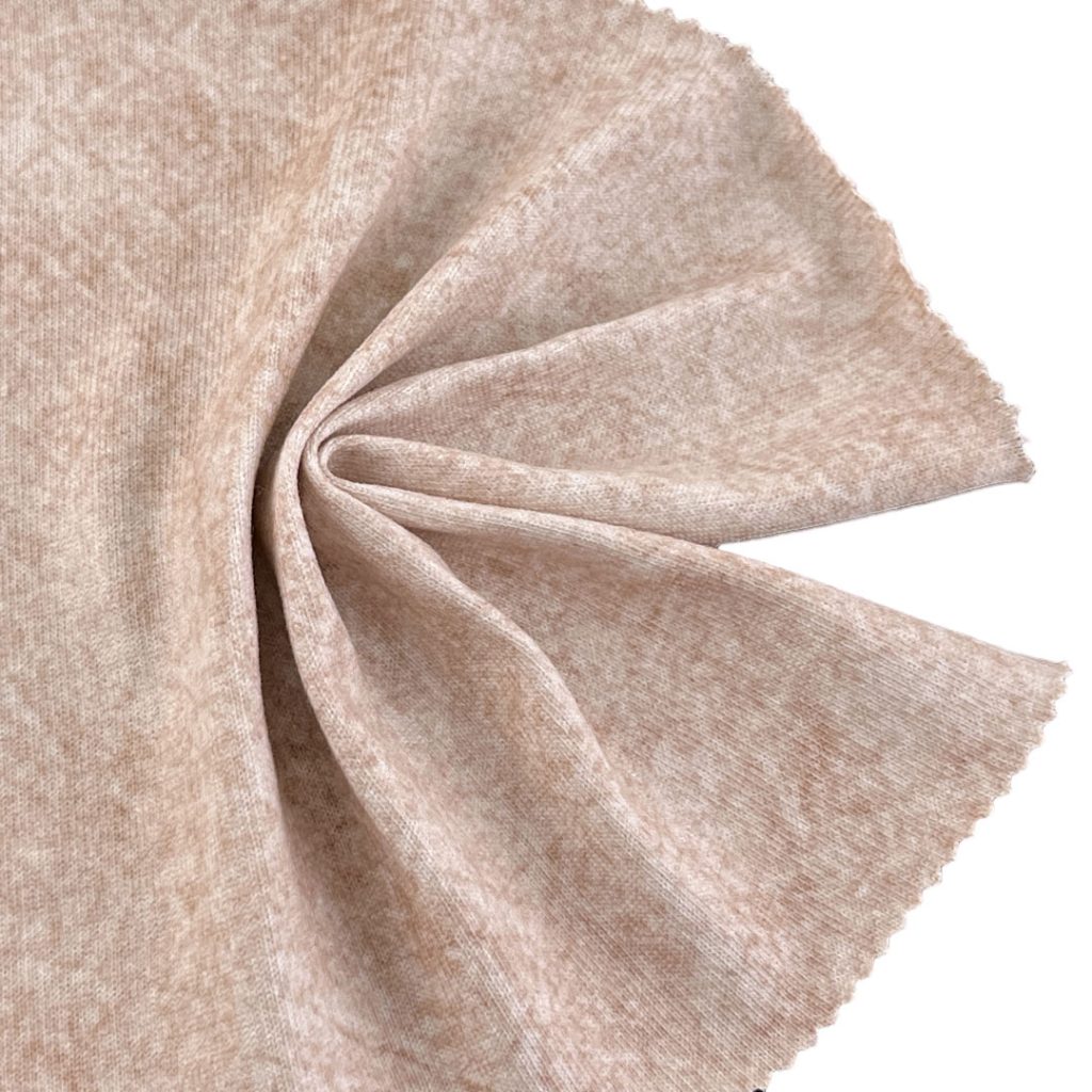 230gsm (8.1 oz) 100% Cotton Single Jersey Acid Wash Fabric Long Sleeve Shirt T-shirt Y3052