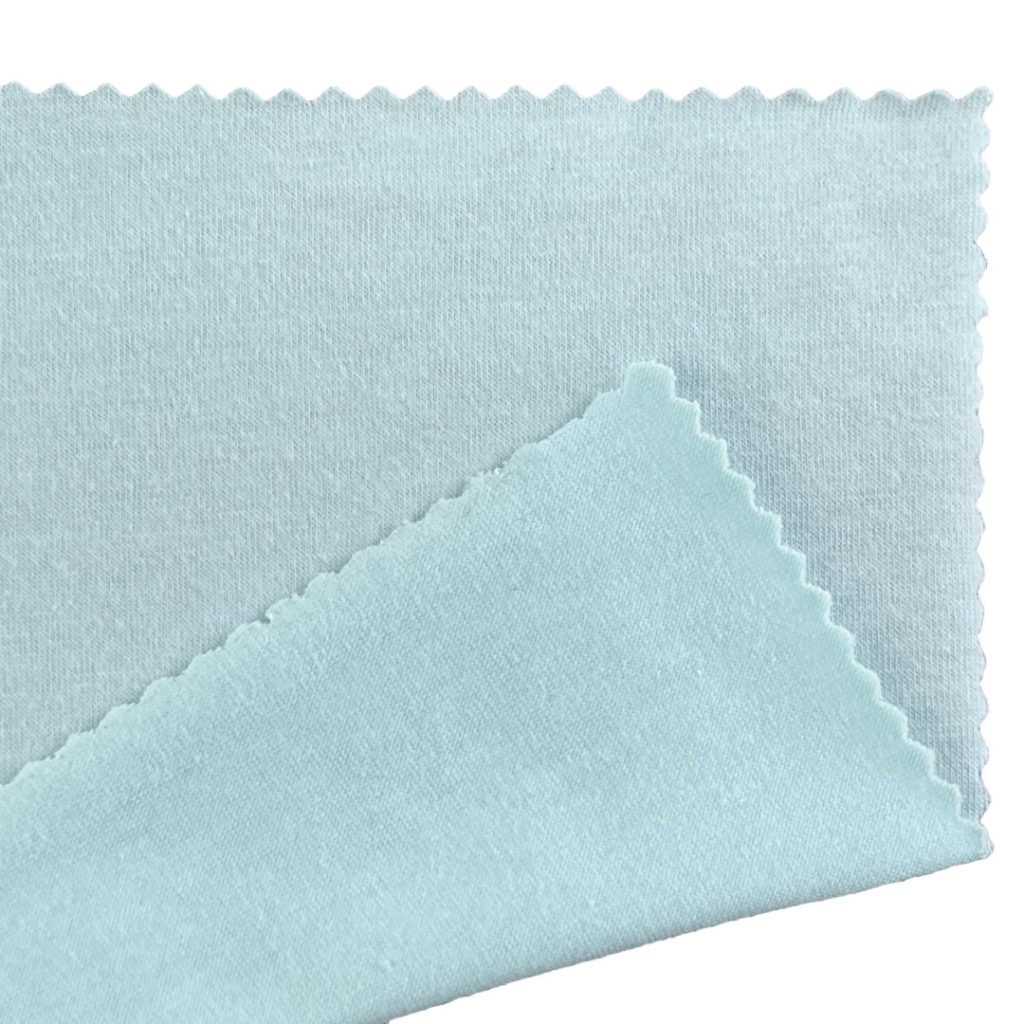 190gsm (6.7 oz) 66% Polyester 29% Viscose 5% Spandex Heat-retaining Soft Hand Feel Fabric Dress Pajamas Y646