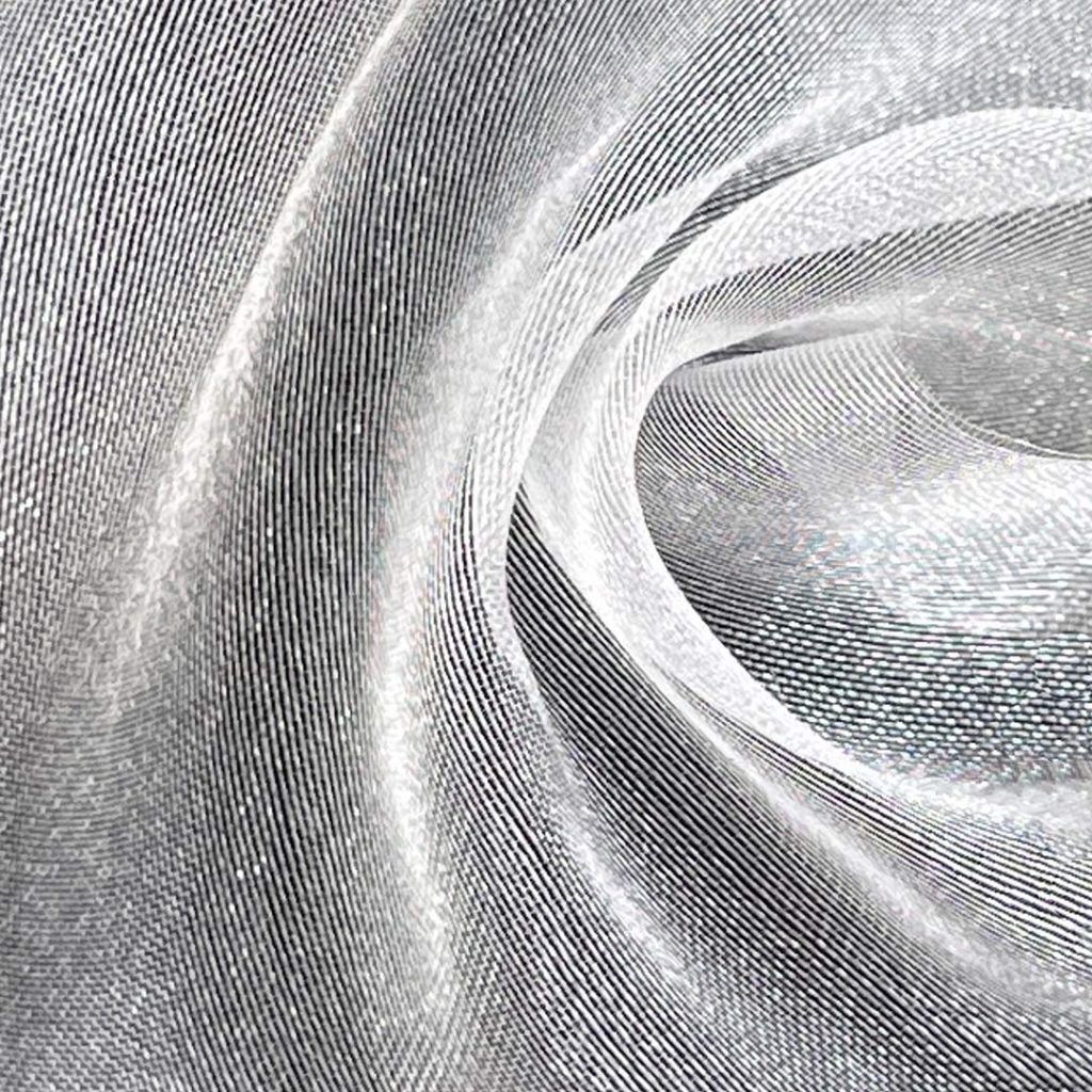 100% Polyester Organza Glossy Translucent Fabric Dress Costume Blouse YDB01