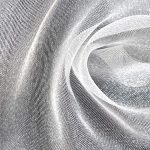 100% Polyester Organza Glossy Translucent Fabric Dress Costume Blouse YDB01