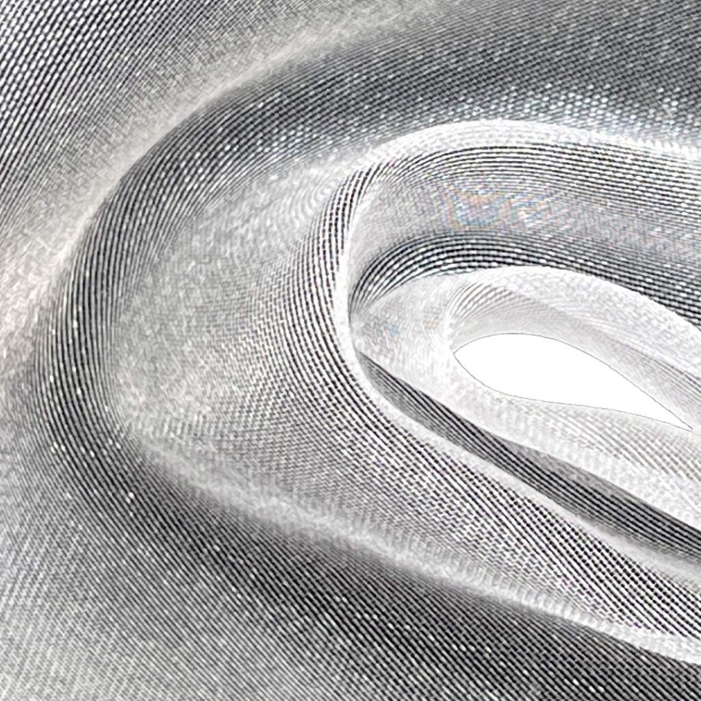 100% Polyester Organza Glossy Translucent Fabric Dress Costume Blouse YDB01