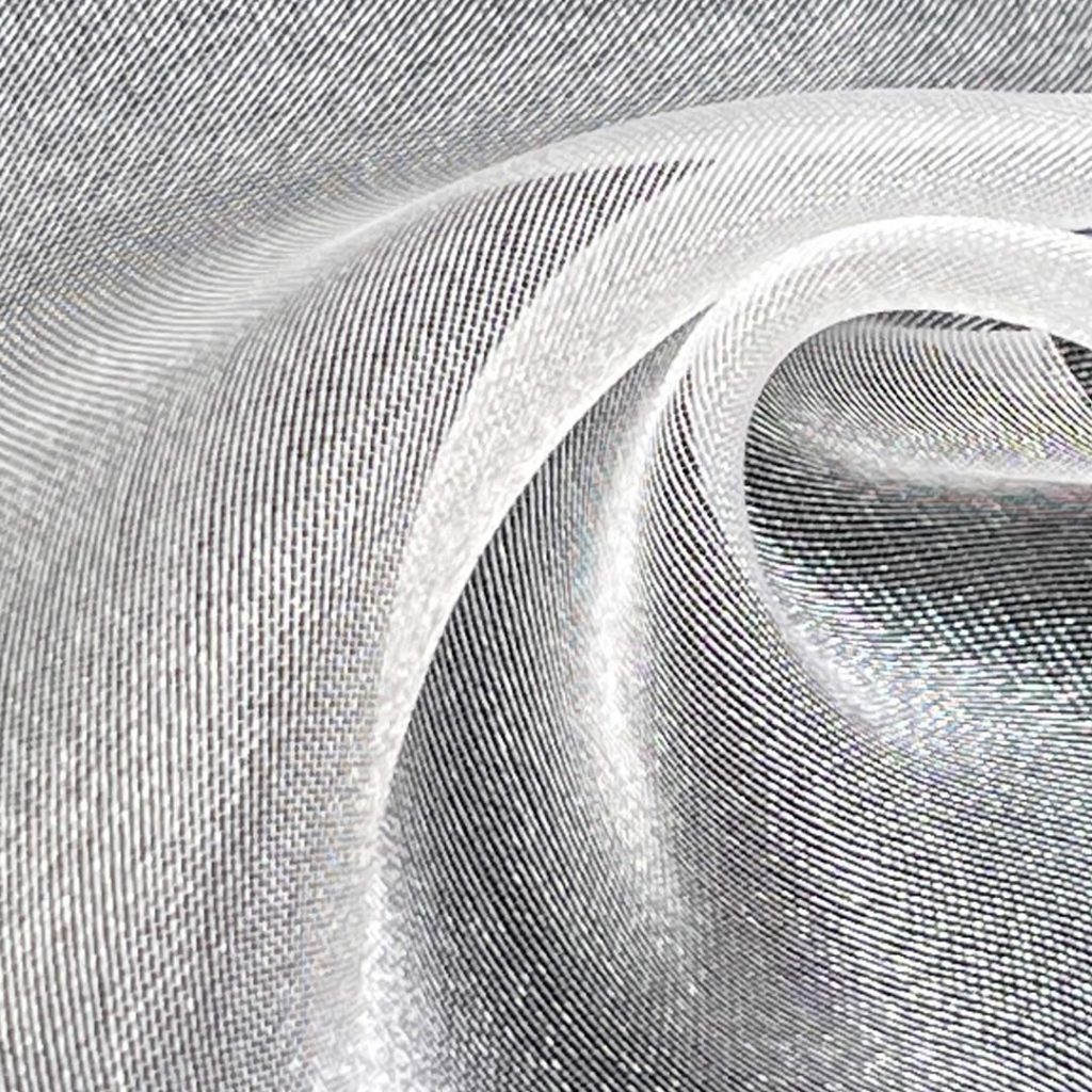 100% Polyester Organza Glossy Translucent Fabric Dress Costume Blouse YDB01