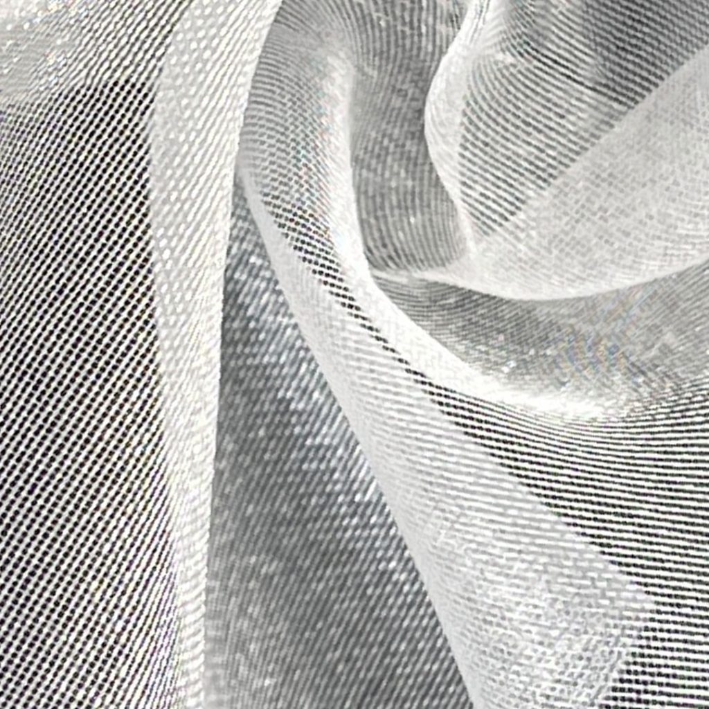 100% Polyester Organza Glossy Translucent Fabric Dress Costume Blouse YDB01