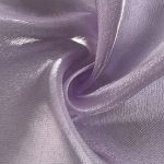 100% Polyester Organdy Glossy Translucent Fabric Dress Skirt YH01