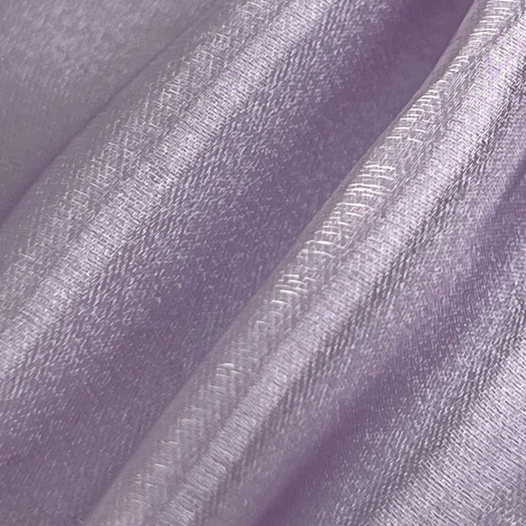 100% Polyester Organdy Glossy Translucent Fabric Dress Skirt YH01