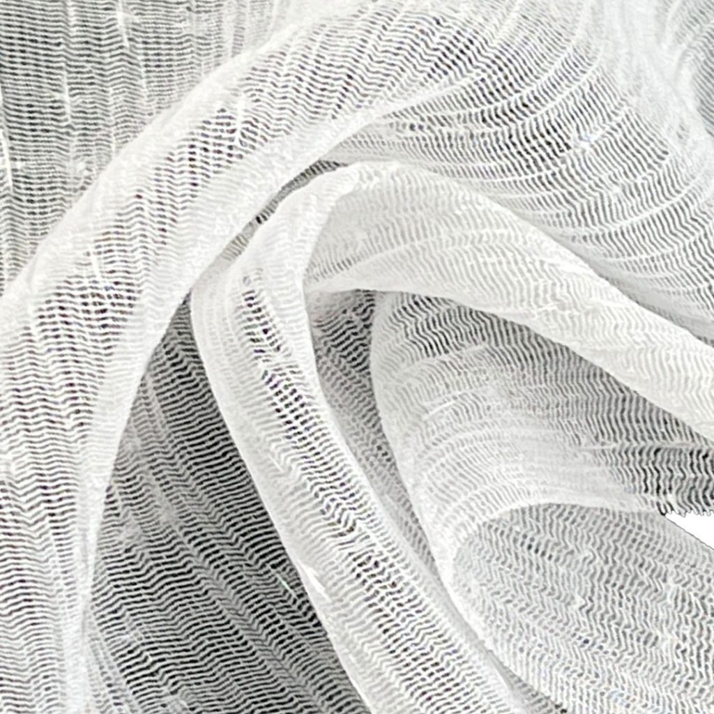 100% Polyester Organza Glossy Translucent Fabric Evening Gown Dress Blouse Costume YH02