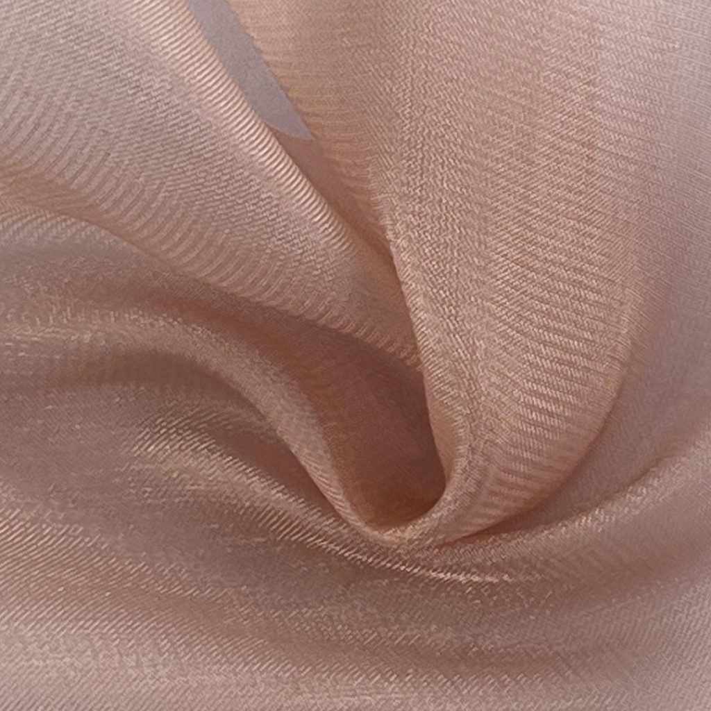 100% Polyester Organdy Glossy Translucent Fabric Evening Dress Skirt YH03