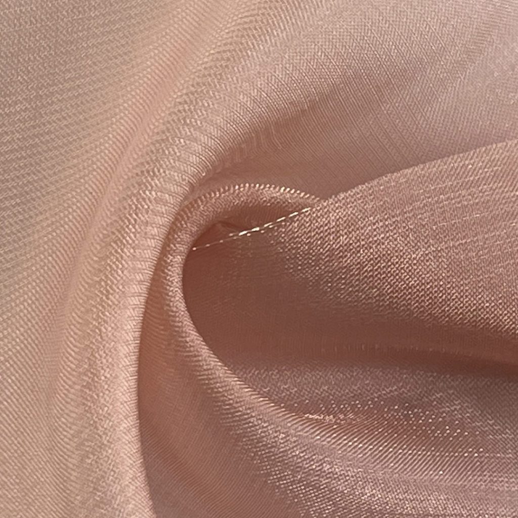 100% Polyester Organdy Glossy Translucent Fabric Evening Dress Skirt YH03