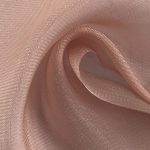 100% Polyester Organdy Glossy Translucent Fabric Evening Dress Skirt YH03