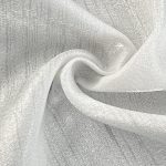 100% Polyester Organdy Glossy Translucent Fabric Blouse Evening Dress YH04