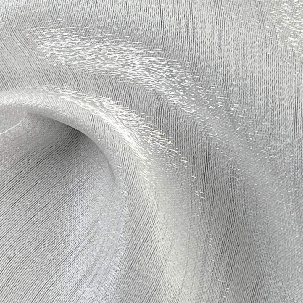 100% Polyester Organdy Glossy Translucent Fabric Blouse Evening Dress YH04