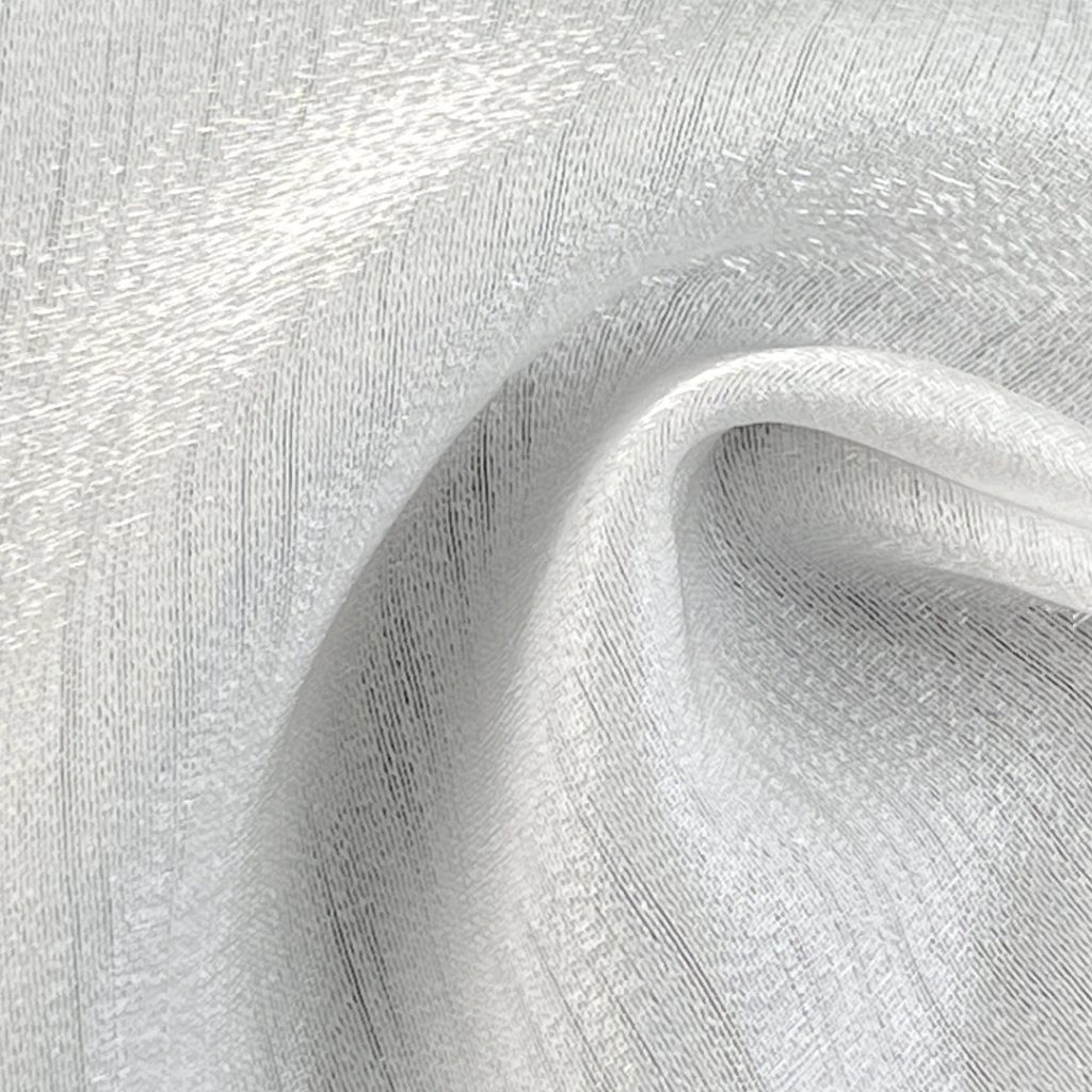 100% Polyester Organdy Glossy Translucent Fabric Blouse Evening Dress YH04