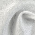 100% Polyester Organdy Glossy Translucent Fabric Blouse Evening Dress YH04