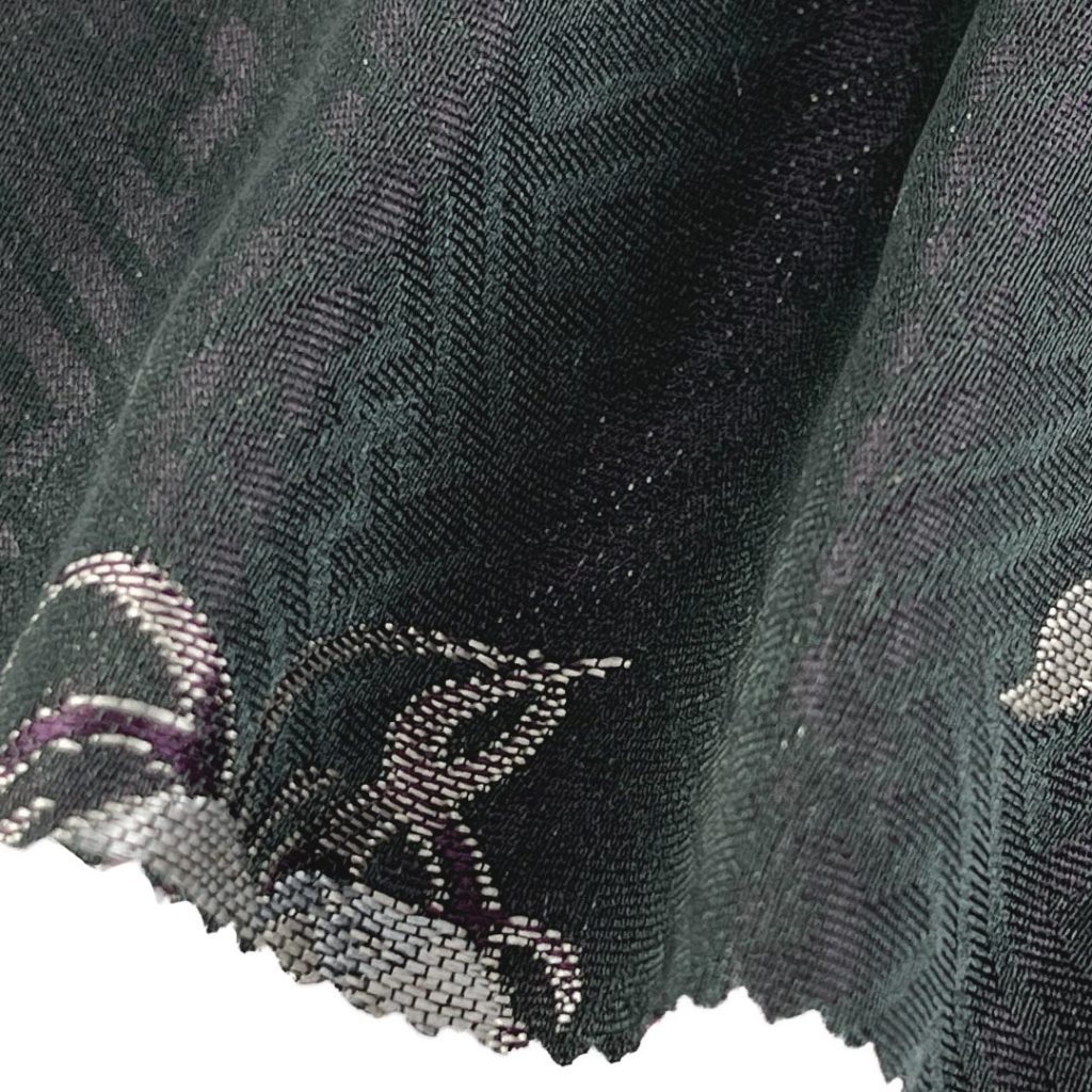 100% Polyester Brocade Crisp Hand Feel Fabric Bed Runner Table Runner Curtain YJ60031#