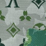 100% Polyester Brocade Ripstop Crisp Hand Feel Fabric Bed Runner Curtain Evening Gown YJ90017#