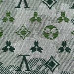 100% Polyester Brocade Ripstop Crisp Hand Feel Fabric Bed Runner Curtain Evening Gown YJ90017#