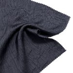 140gsm (4.9 oz) 100% Polyester Crinkle Crinkled Textured Fabric Dress T-shirt Tops 4A234