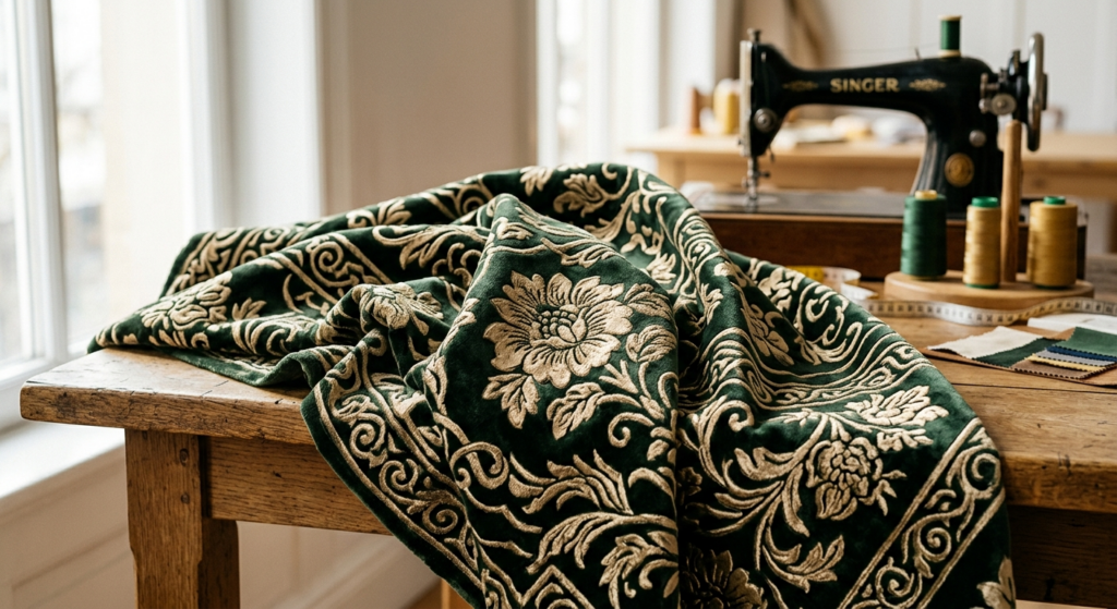 Embossed Fabric by the Yard | Free Samples Available