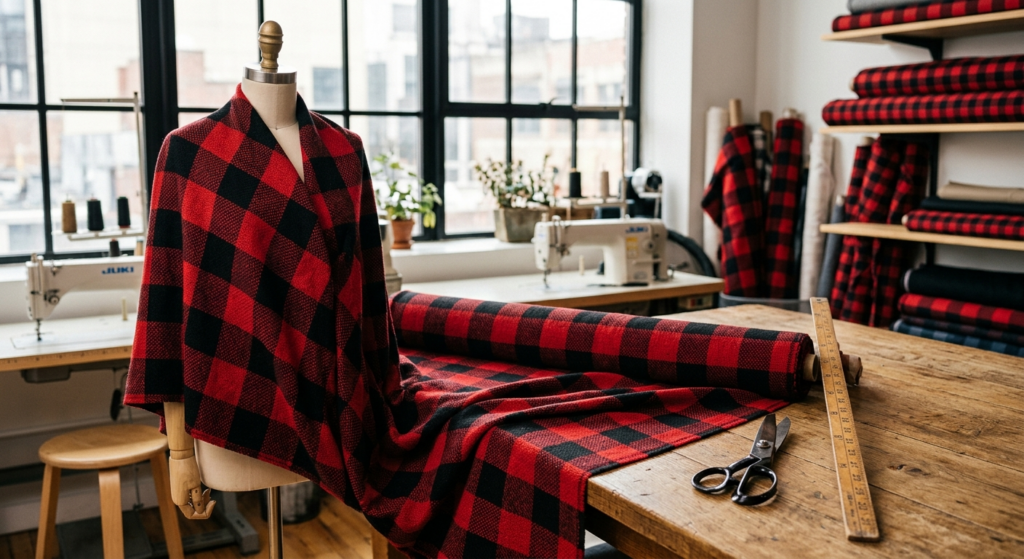 Buffalo Check Fabric by the Yard | Free Samples Available