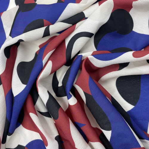 90gsm 100% Polyester Seersucker Fabric 1K01