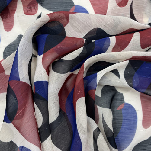 70gsm 100% Polyester Georgette Fabric 1K04