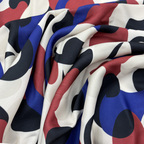 185gsm 100% Polyester Crepe Fabric 1K05
