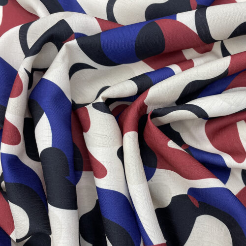 100gsm 100% Polyester Slub Fabric 1K07