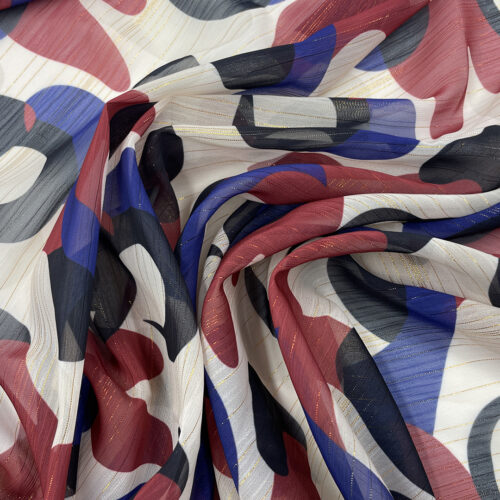 75gsm 100% Polyester Chiffon Fabric 1K11