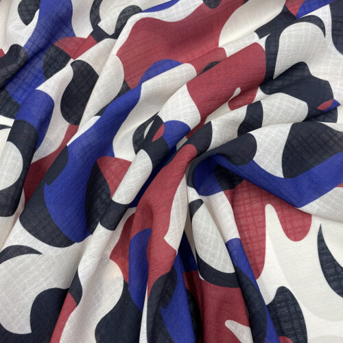 105gsm 100% Polyester Plaid Fabric 1K22
