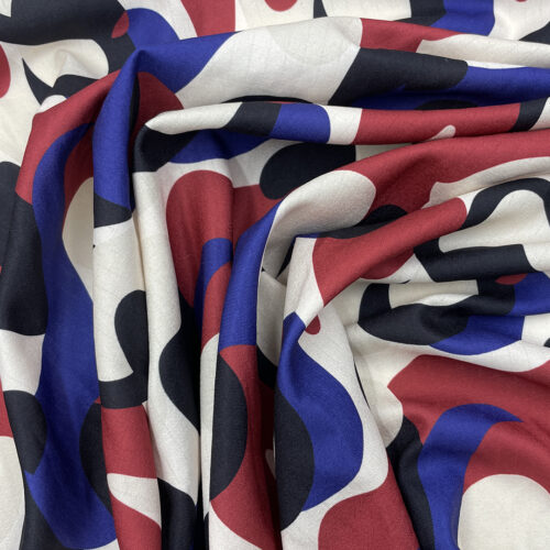 90gsm 100% Polyester Plaid Fabric 1K24